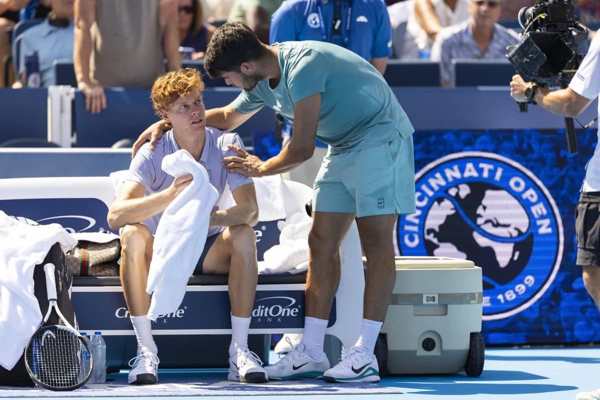Mastersul de la Cincinnati se joacă fără Sinner și Alcaraz: cei doi ar putea rata și US Open