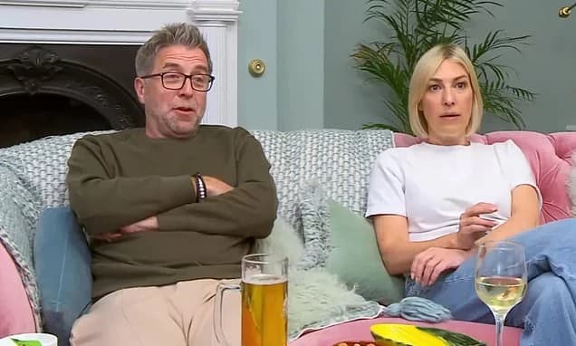Match of the Day! Hosts Mark Chapman and Kelly Cates 'are dating' after his ex confronted him over s