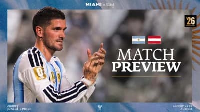 MATCH PREVIEW: Messi and De Paul Set to Face Austria in Argentina's Second FIFA World Cup 2026 Group