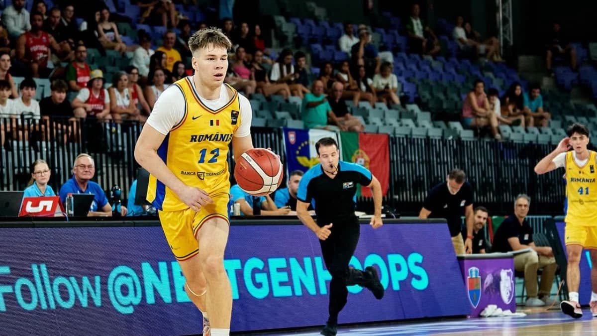 Matei Roșu visează la NBA! Baschetbalistul de 19 ani a ajuns la Broncos, în campionatul universitar