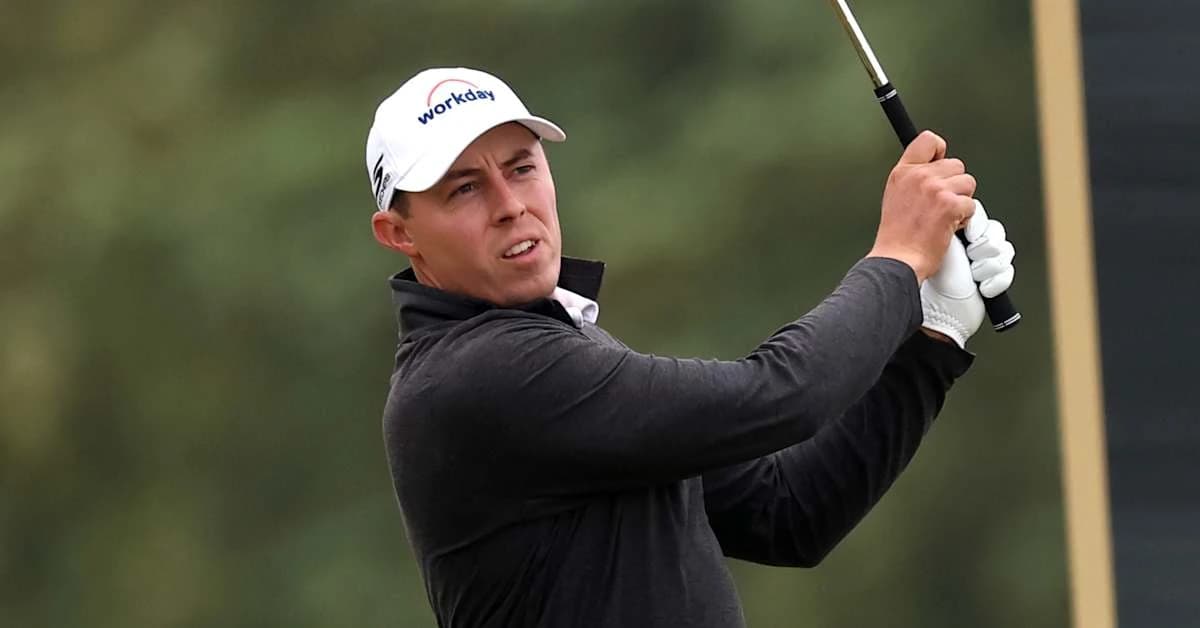 Matt Fitzpatrick, Michael Thorbjornsen atop leaderboard as fog delays Genesis Scottish Open