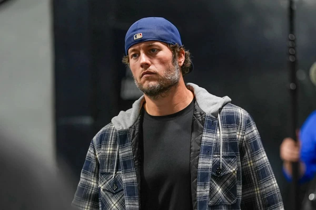 Matthew Stafford opens up on Los Angeles Rams selection of Ty Simpson