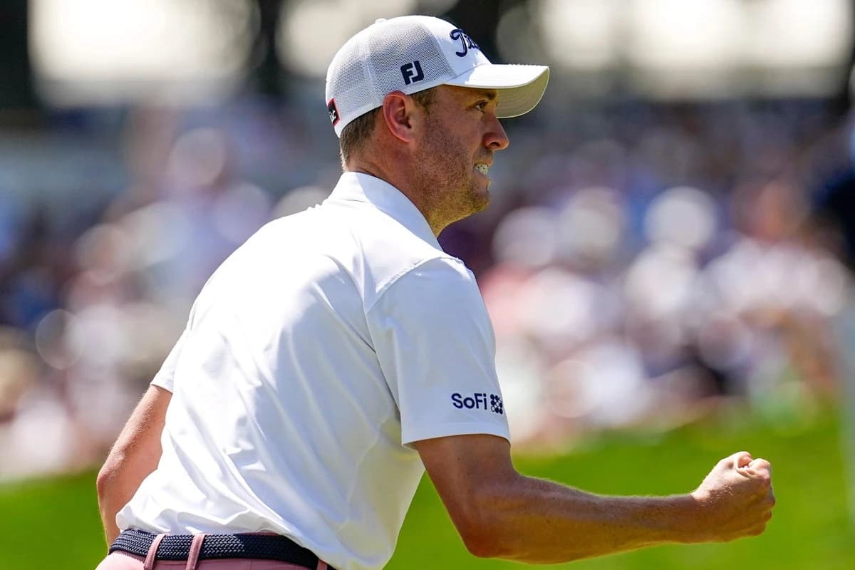 Matti Schmid takes US PGA Championship lead as Justin Thomas sets clubhouse mark