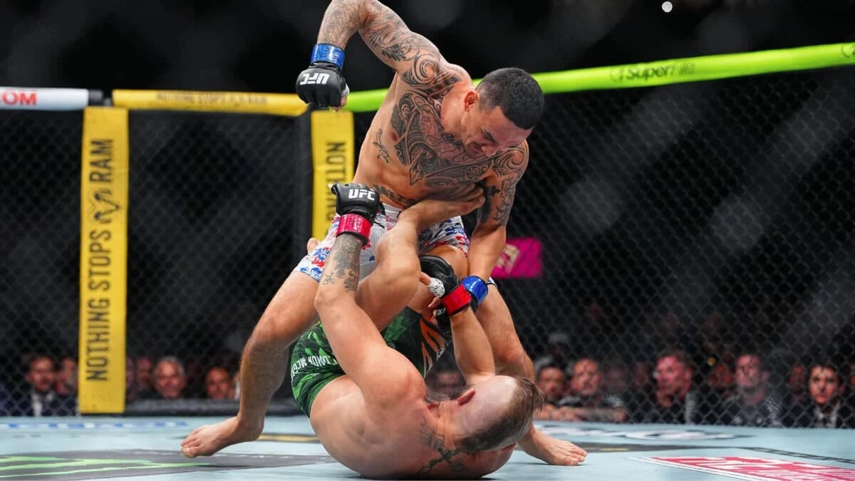 Max Holloway responds to 'delusional' Conor McGregor and his injury after UFC 329: 'He looked old'