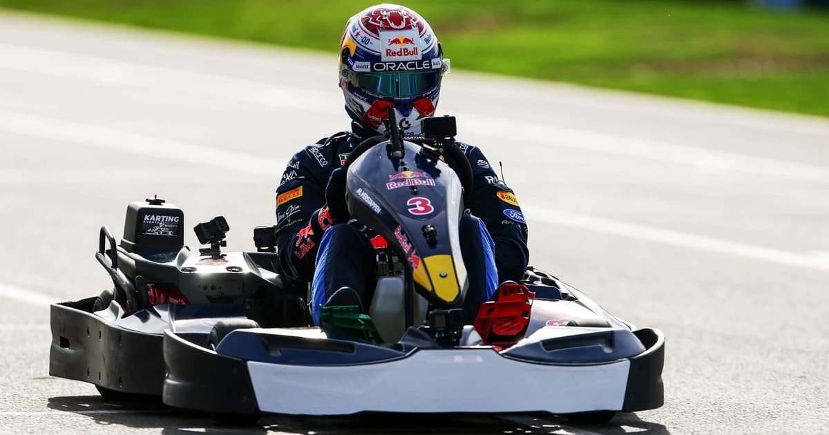 Max Verstappen a învins 100 de piloți de karting la Silverstone după ce a plecat de pe locul 101