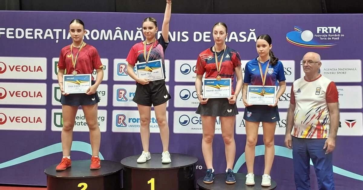 Maya Madar a câştigat TOP 16 la tenis de masă