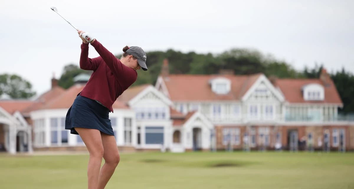 Mayo sets the pace at The Women's Amateur Championship
