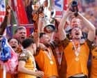 McBurnie’s late winner sinks Middlesbrough and takes Hull into Premier League