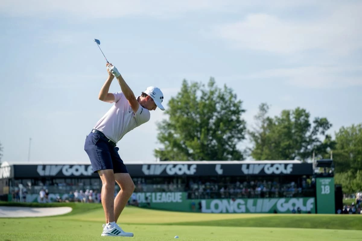 McKibbin lurking in fourth ahead of LIV Golf New York finale