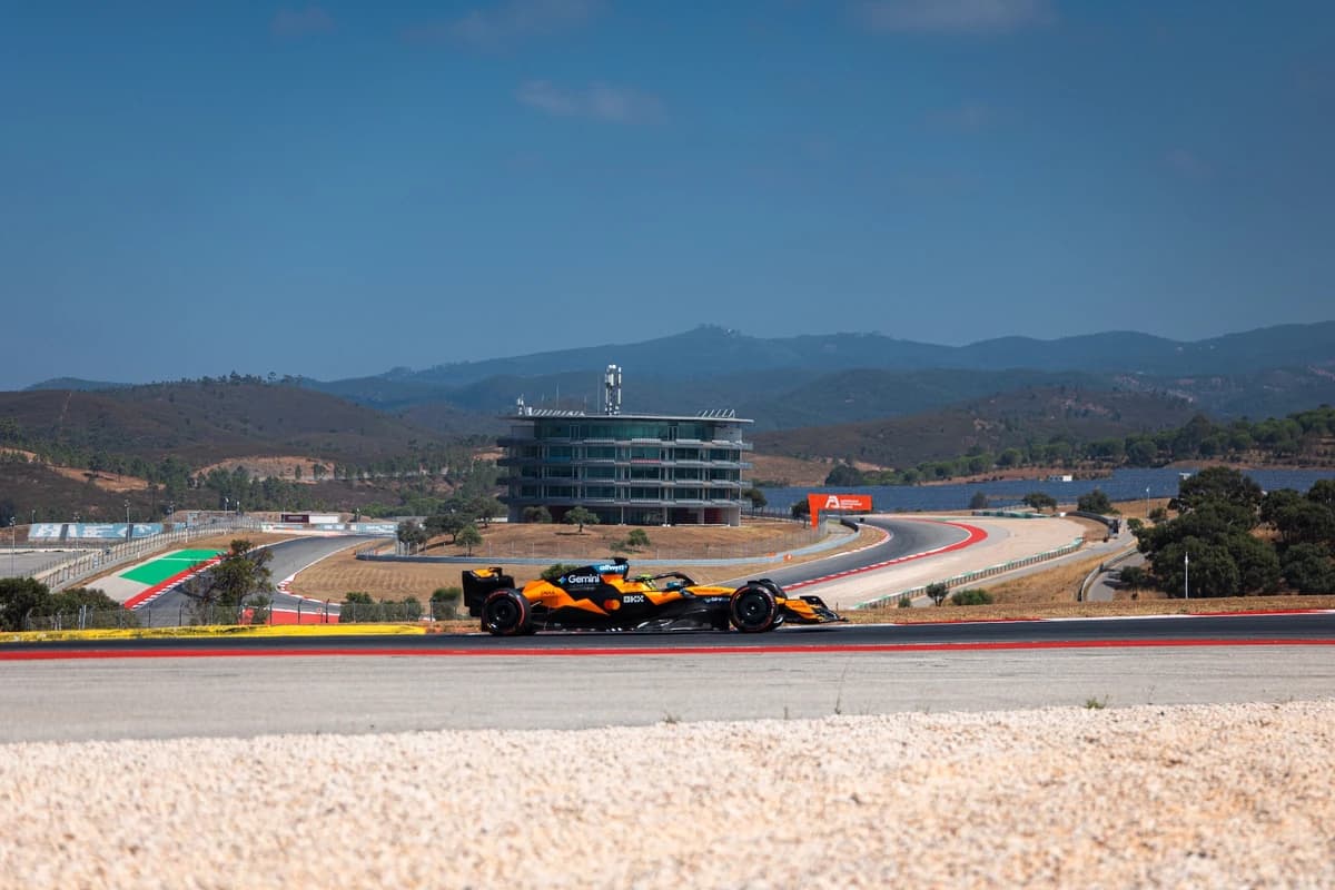 McLaren Mastercard Formula 1 Team take to Portimão for two days of testing in the MCL60