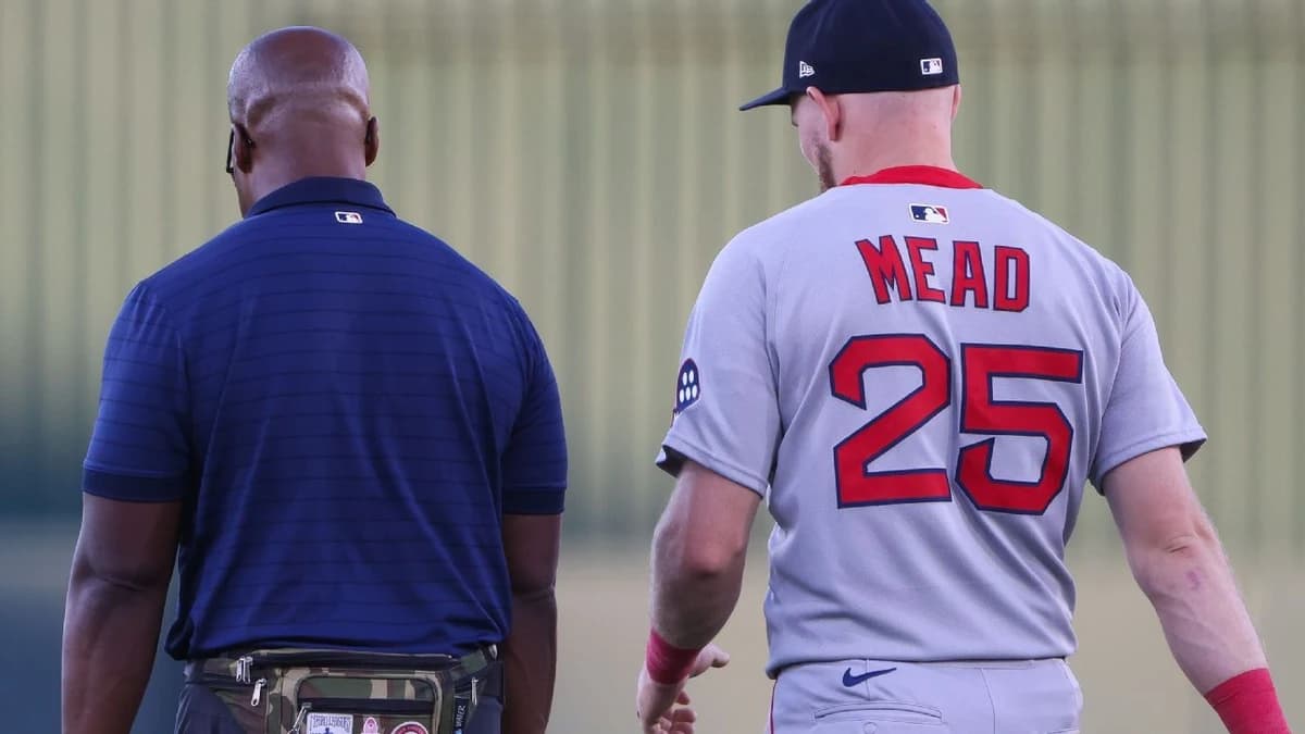 Mead fractured wrist in Red Sox debut, test shows