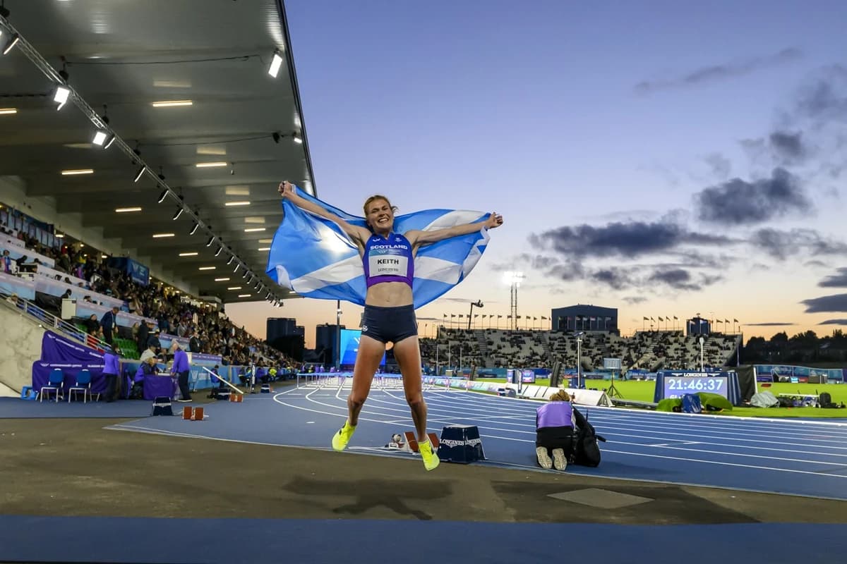 Medal moment again: Megan true grit lands 5000m bronze and Scottish Native Record