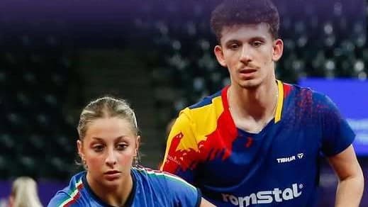 Medalie de bronz la dublu mixt pentru Andrei Istrate şi Nicole Arlia la Campionatele Europene U21 de