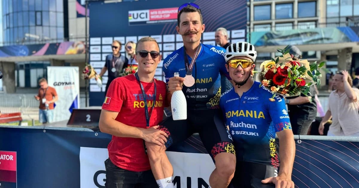 Medalie de bronz pentru Ede Molnar în a doua etapă de Cupă Mondială de MTB XCE