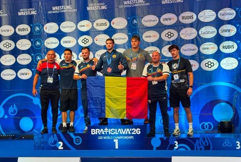 Medalie de bronz pentru România la Campionatul Mondial de Lupte U20!