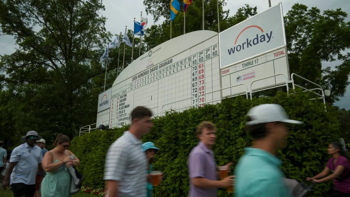 Memorial Tournament in second weather delay: When will play resume?