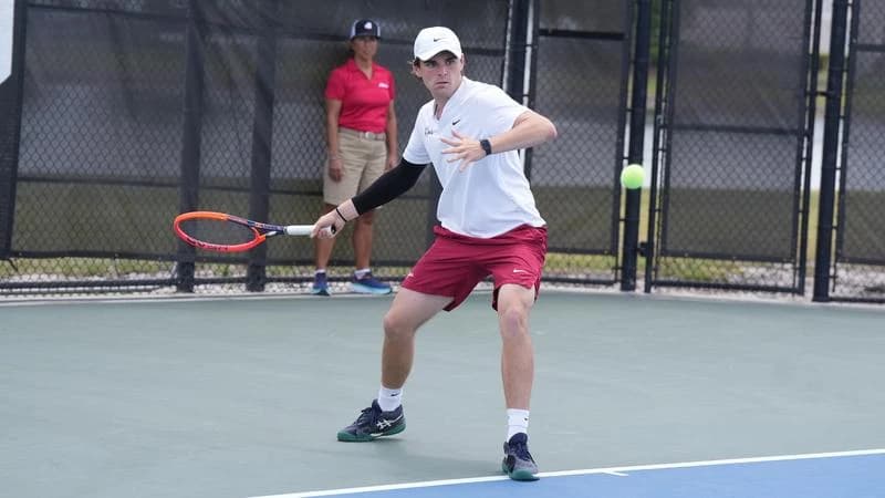 Men’s Tennis Reaches A-10 Semifinals with 4-1 Win Over Fordham