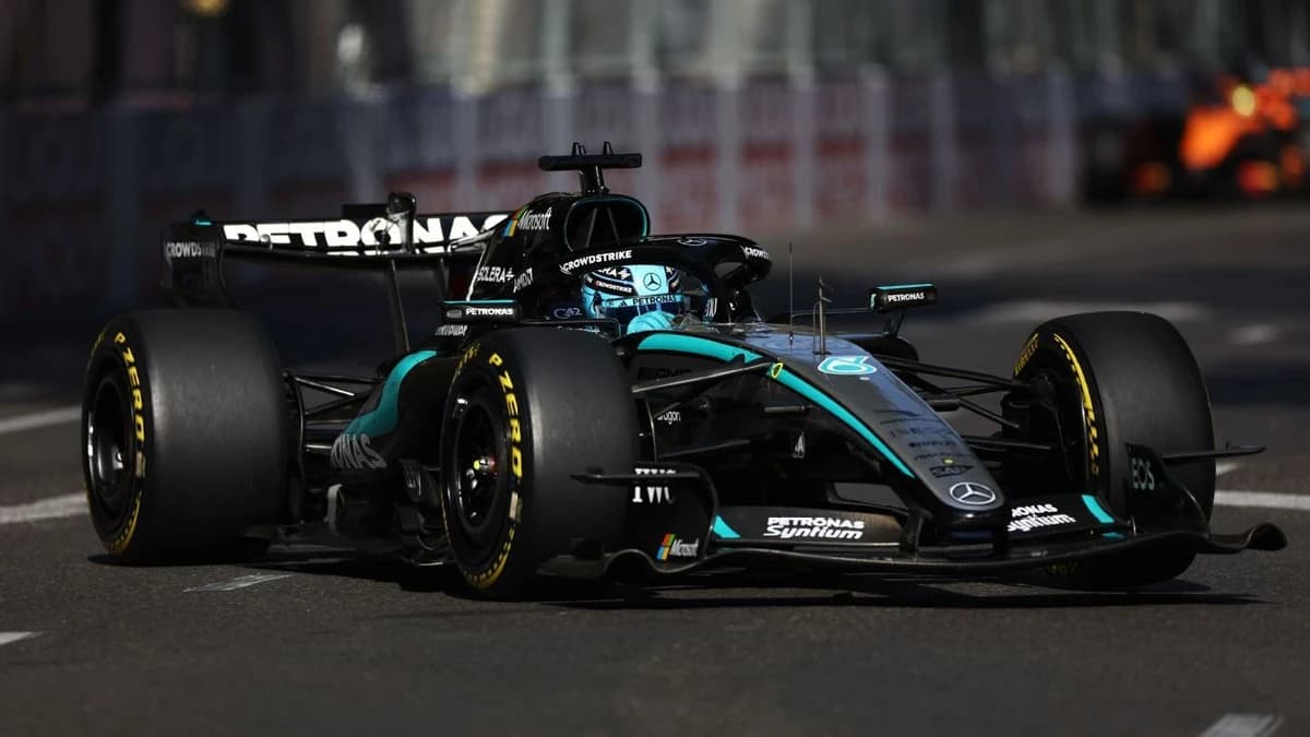 Mercedes confirm Russell engine penalty