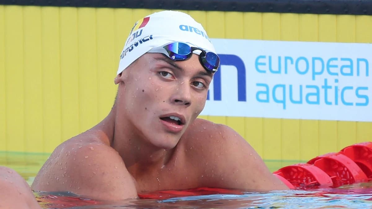 Mesajul lui David Popovici după ce a obţinut medalia de bronz în finala de 50 de metri liber, la Eur