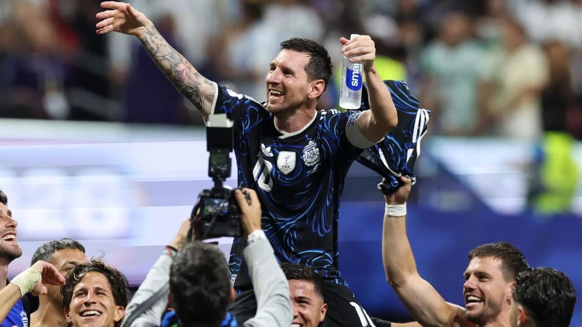 Messi, Argentina stun England late to reach final