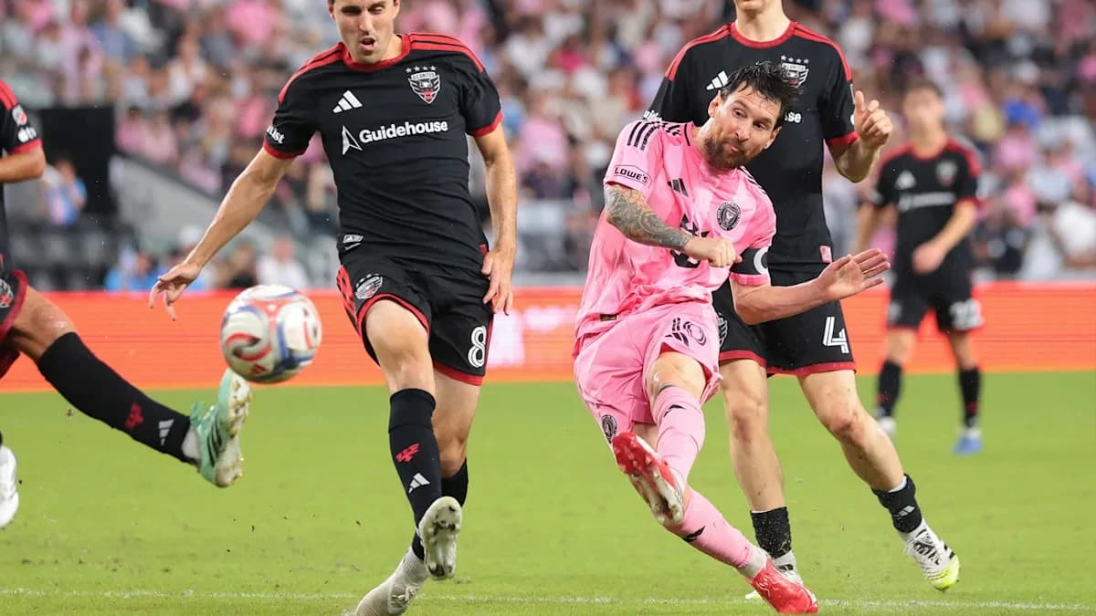 Messi Drops 2 Goals To Crush D.C. United And End Streak