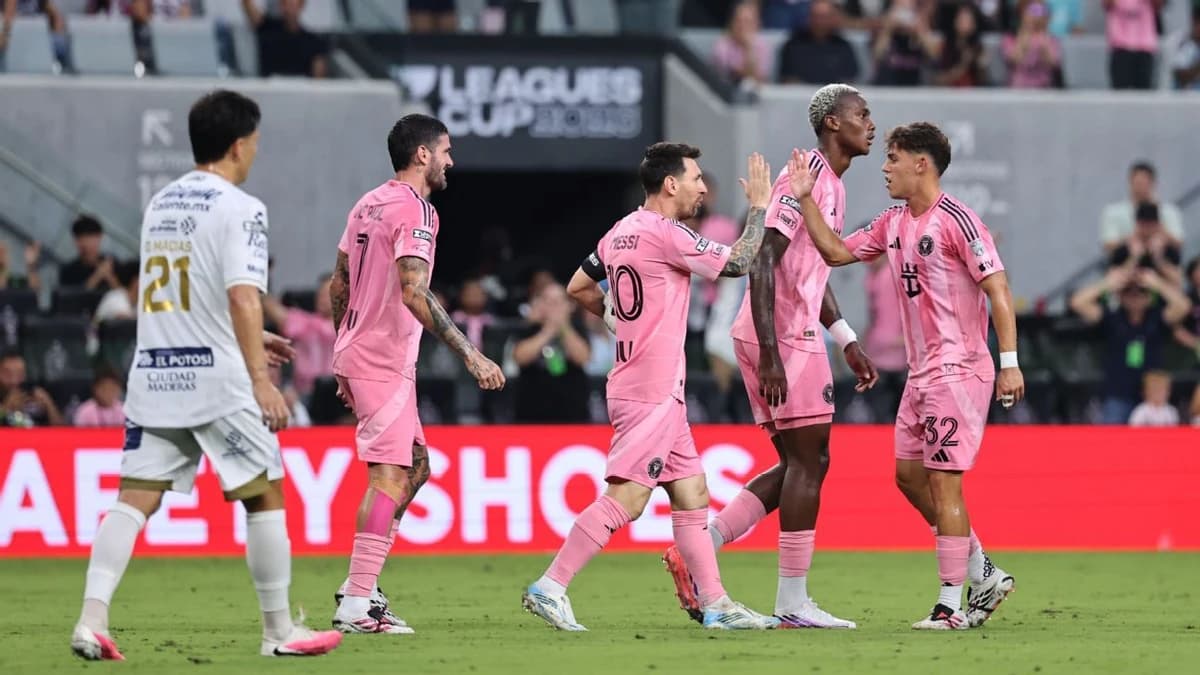 Messi goals help Miami start Leagues Cup in rout