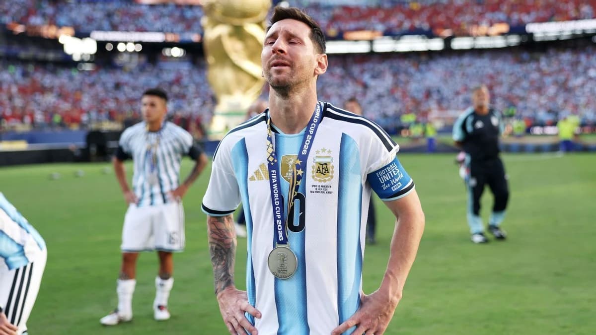 Messi in tears, future unclear after WC final loss...