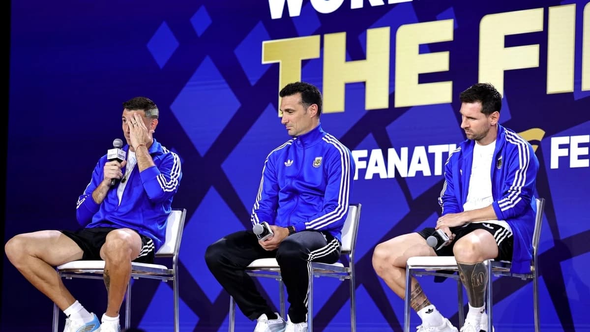 Messi, scandal la naționala Argentinei cu Lionel Scaloni! Ce s-a întâmplat la finala cu Spania: „Cin