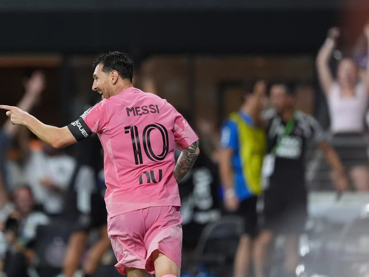 Messi scores his first goals since World Cup as Inter Miami beat San Luis