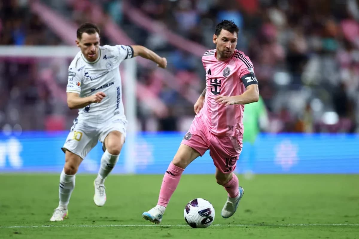 Messi Scores Twice to Set Leagues Cup Record in Miami Victory