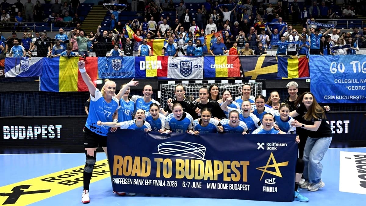 Metz – CSM București, live video în Final Four-ul Ligii Campionilor. Cine transmite partida la TV și
