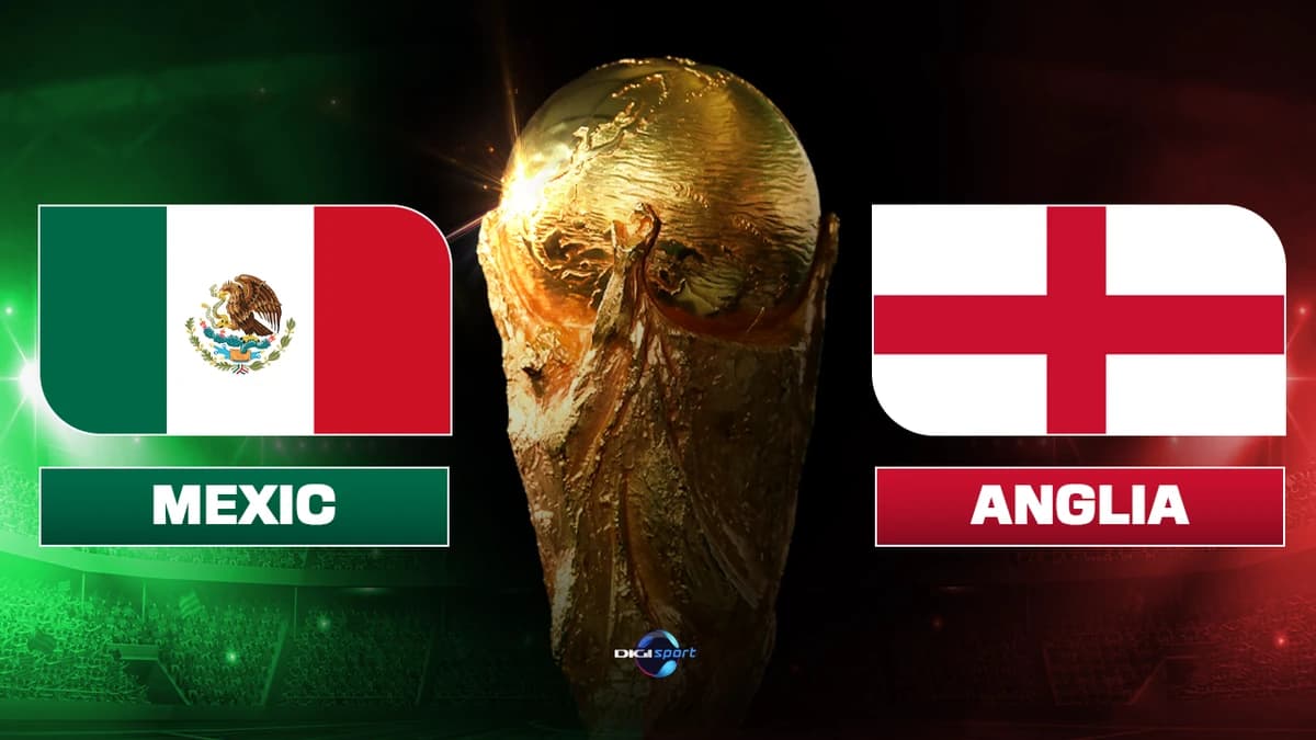 Mexic - Anglia, 6 iulie, 03:00, LIVE TEXT, digisport.ro. Duel tare pe Azteca în optimile Cupei Mondi