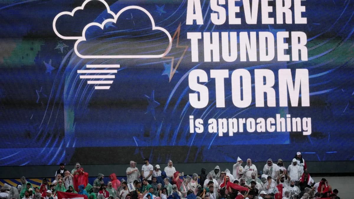 Mexico vs. Ecuador weather updates: Kickoff of knockout stage match delayed due to lightning in Mexi