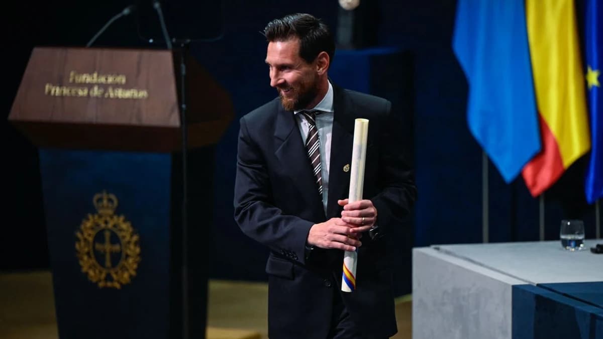 Miami coach praises Messi's 'commitment' to play after award in Spain