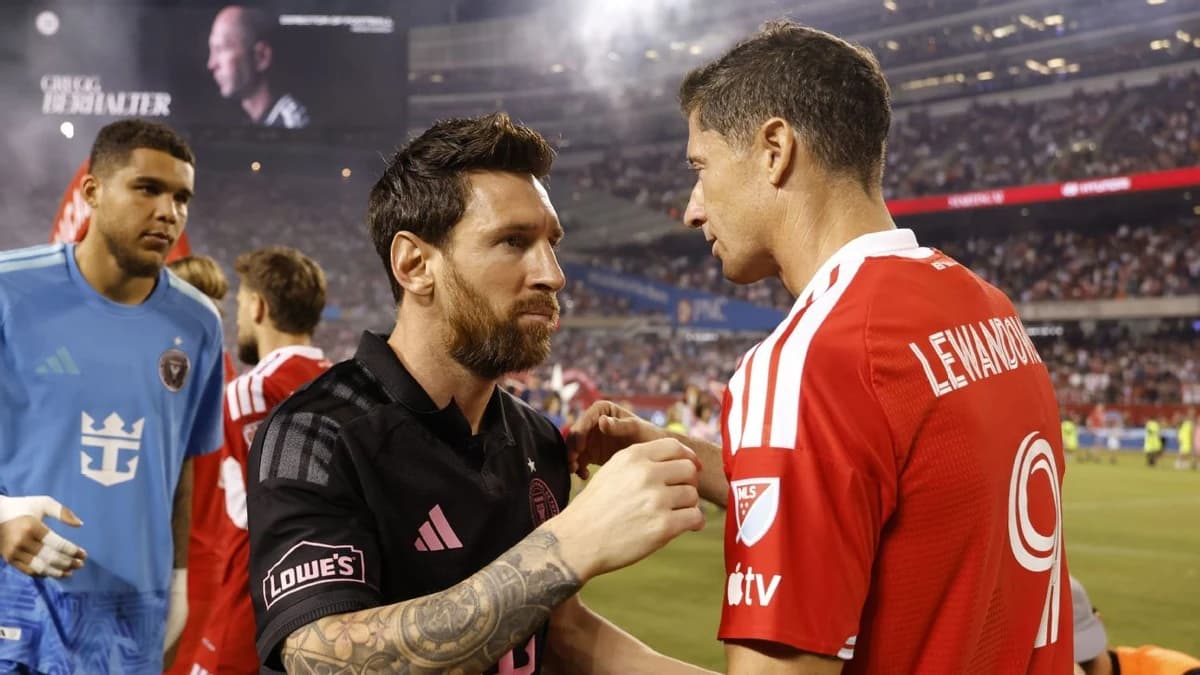 Miami rallies for draw after Lewandowski goal in front of record Fire crowd