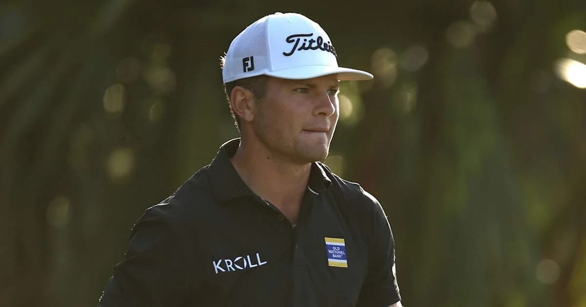 Michael Brennan goes shirtless in viral moment at Zurich Classic of New Orleans, shoots 61 with part