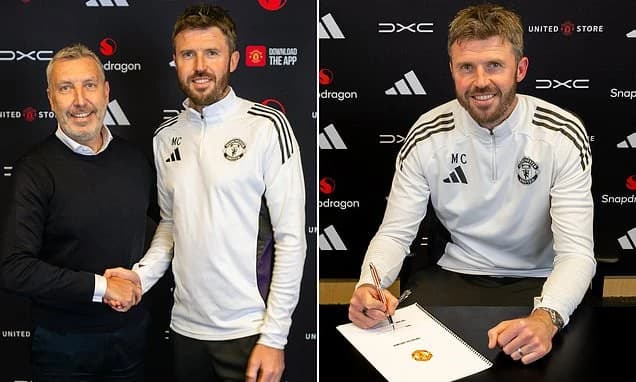 Michael Carrick confirmed as new Man United manager on two-year contract and becomes SEVENTH manager