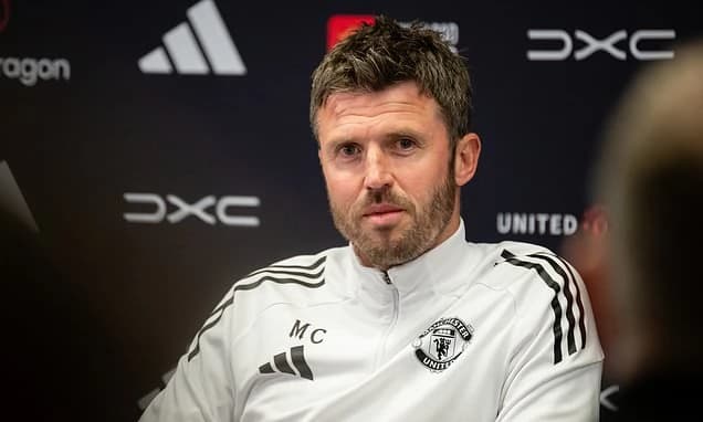 Michael Carrick sends message to Man United stars after sealing Champions League spot - as Red Devil