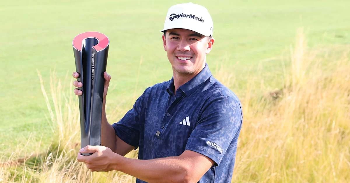 Michael Thorbjornsen wins first PGA TOUR title by two shots at Rocket Classic