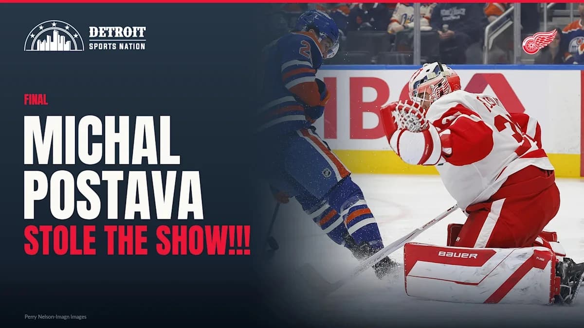 Michal Postava Just Did Something to Connor McDavid and Leon Draisaitl That Red Wings Fans Won’t For