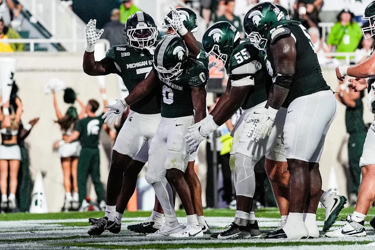 Michigan State football opens Pat Fitzgerald era with rally vs Toledo