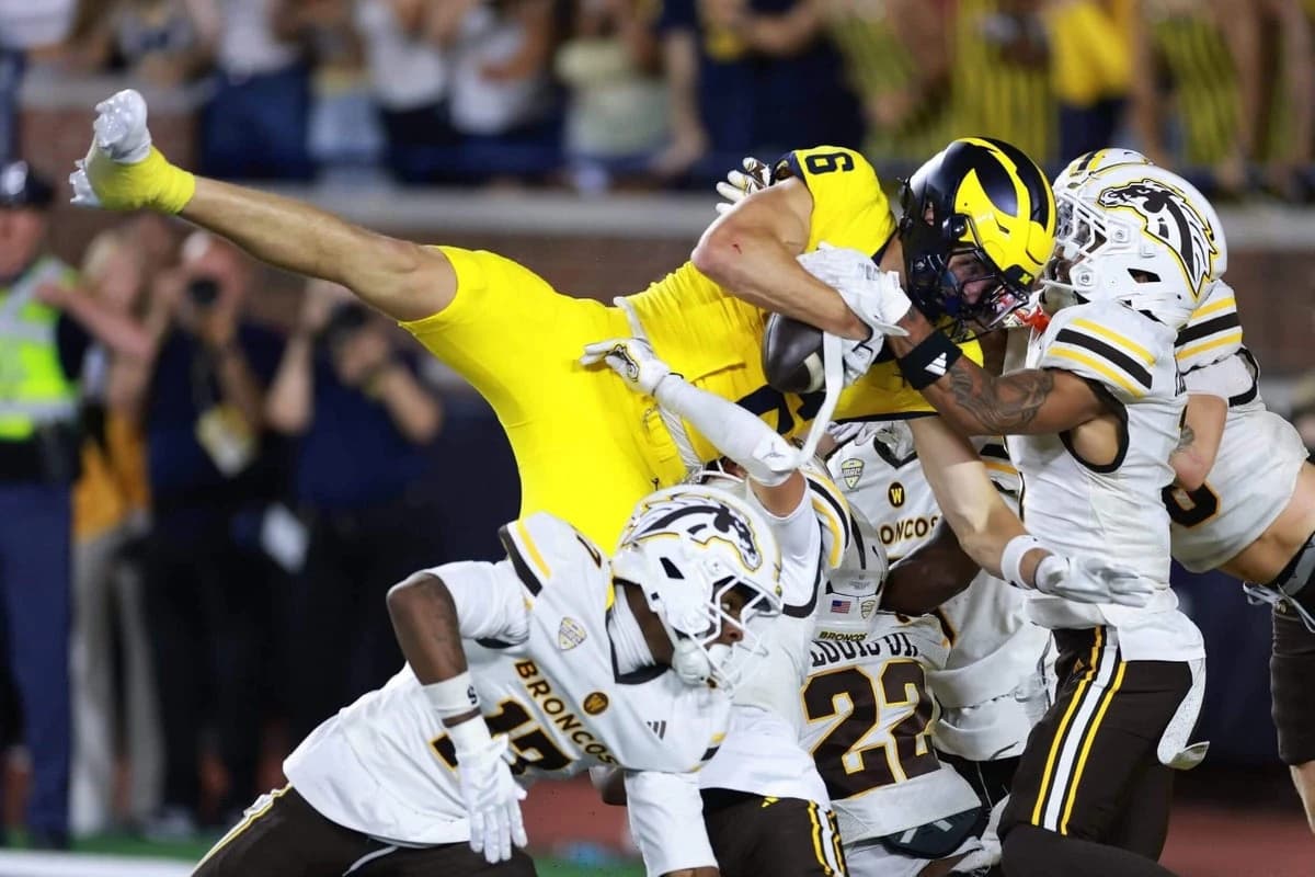 Michigan’s last-gasp miracle by Bryce Underwood saves Whittingham debut from disaster