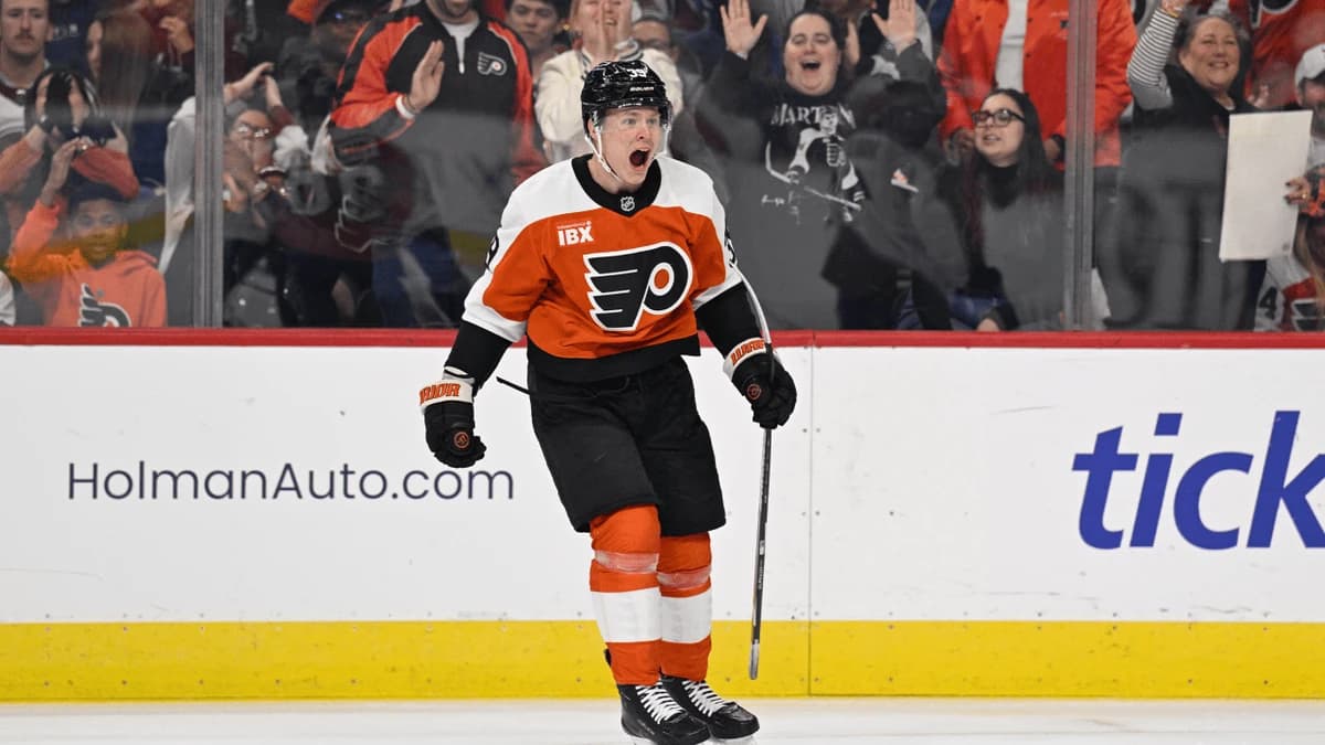 Michkov scores twice, Flyers hold off Avalanche