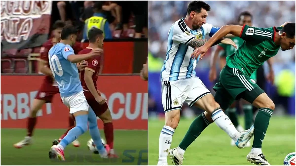 Mihai Roman, cartonaș roșu în minutul 11 al meciului CFR Cluj – FC Voluntari, după un fault asemănăt