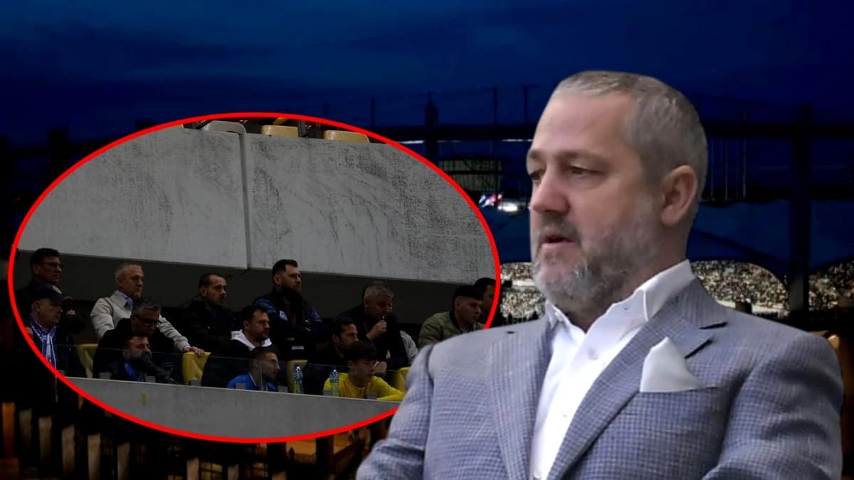 Mihai Rotaru, apariție surpriză la Dinamo – Universitatea Craiova. Anturaj cu greutate pentru omul d