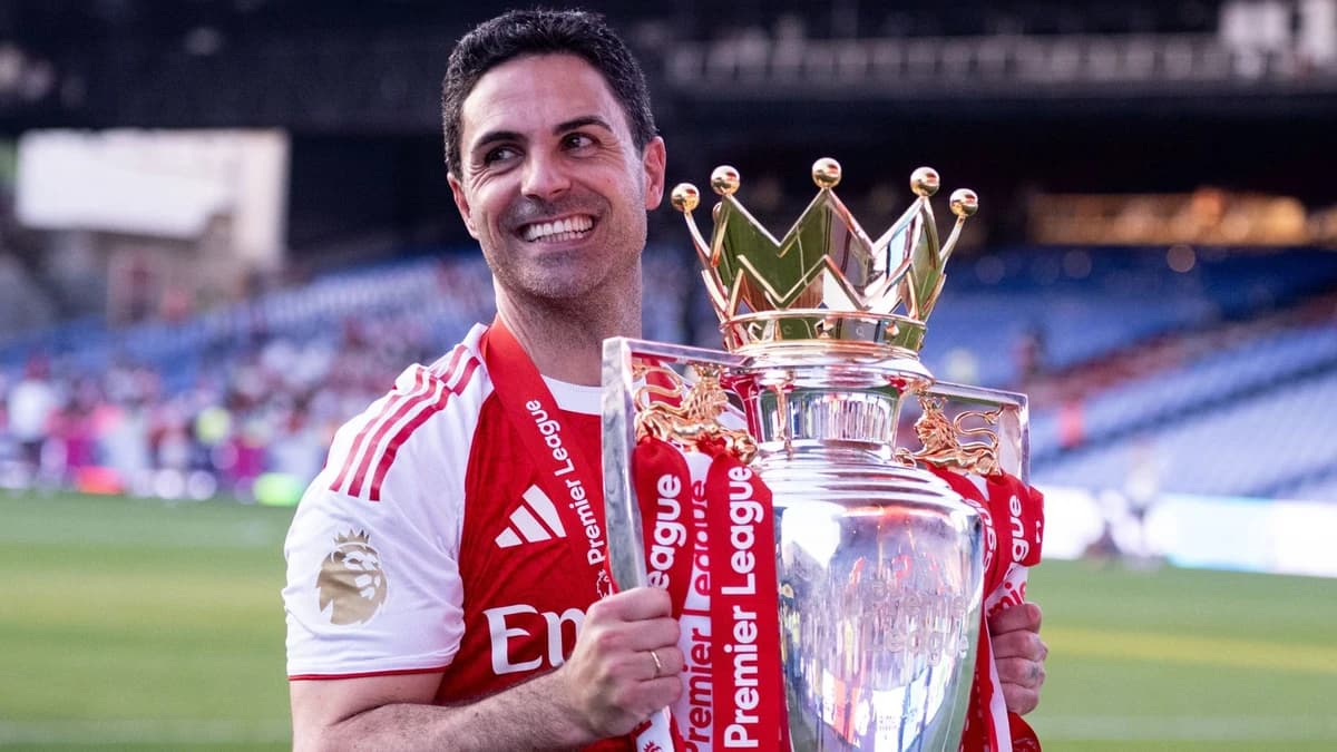 Mikel Arteta: Arsenal boss named Premier League Manager of the Season after leading Gunners to first