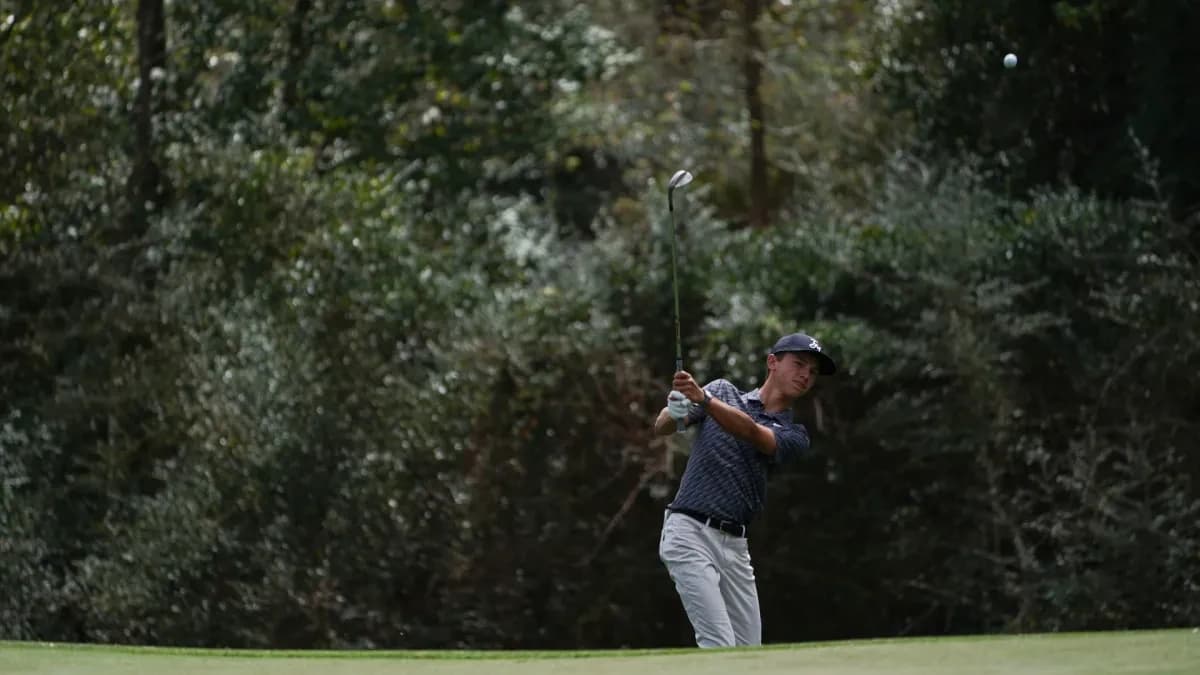 Miles Russell's father delivers unforgettable Father's Day moment at U.S. Open