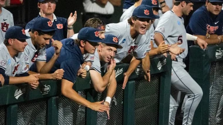 Milwaukee vs. Auburn baseball box score: Final stats from NCAA Baseball Championship Game 6