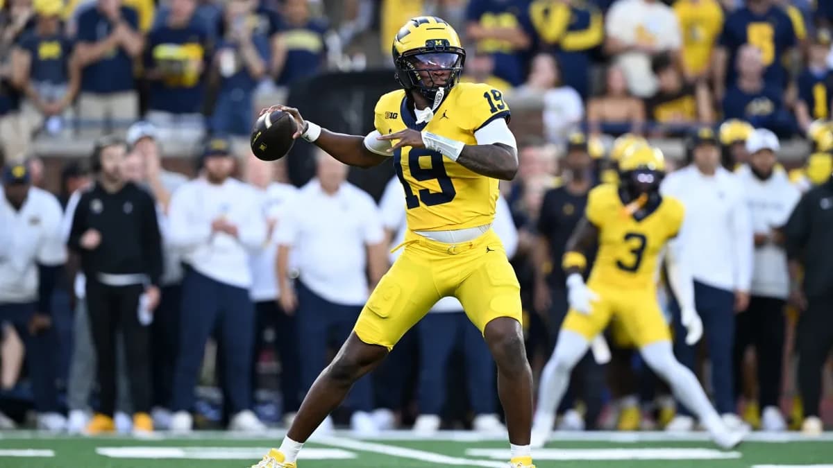Miracle at Michigan Part II: Bryce Underwood Hail Mary saves Kyle Whittingham's debut