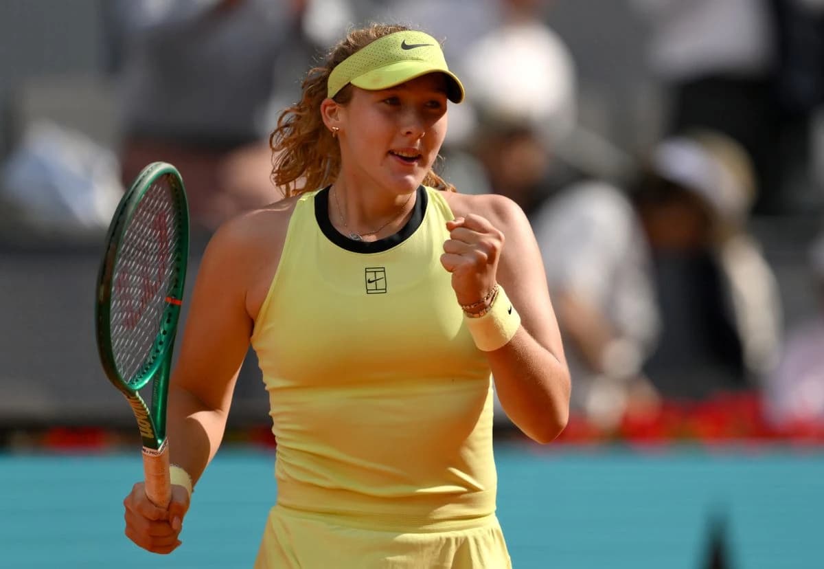 Mirra Andreeva va disputa două finale la turneul de la Madrid » E doar a treia jucătoare care reușeș